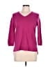 Peck & Peck Pink Pullover Sweater Size L - photo 1