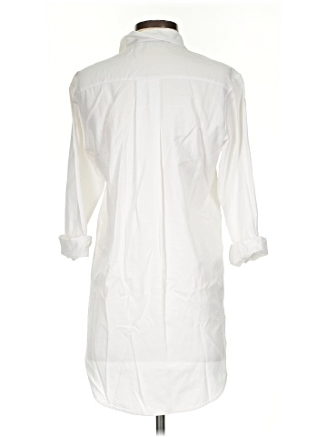 Zara Basic 3/4 Sleeve Button-Down Shirt (view 2)