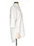 Zara Basic Solid White 3/4 Sleeve Button-Down Shirt Size XS - photo 4