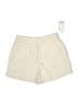 Athleta 100% Linen Ivory Shorts Size M - photo 1