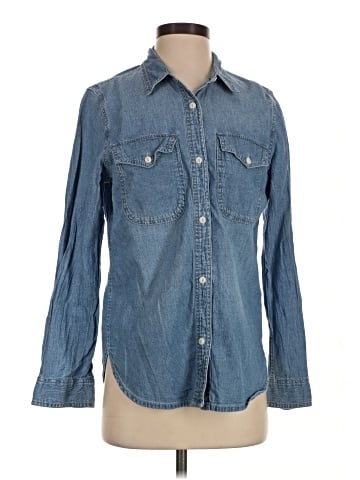 Madewell Denim Button-Up Shirt in Bluffton Wash (view 1)