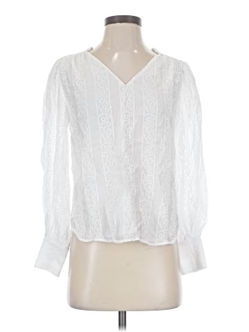 Ann Taylor Long Sleeve Blouse (view 1)