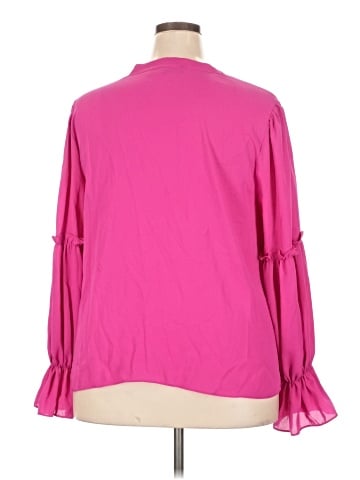 ELOQUII 3/4 Sleeve Blouse (view 2)
