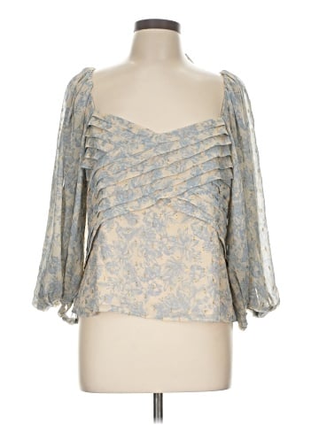 Express 3/4 Sleeve Blouse (view 1)