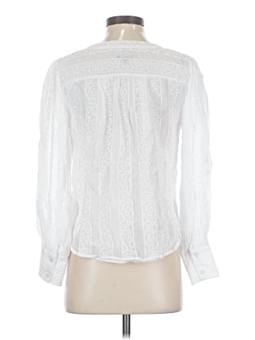 Ann Taylor Long Sleeve Blouse (view 2)