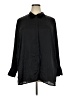 Old Navy 100% Polyester Black 3/4 Sleeve Blouse Size XXL - photo 1