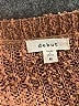 Debut 100% Polyester Color Block Brown Pullover Sweater Size M - photo 7