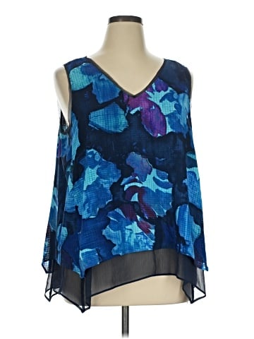Simply Vera Vera Wang Sleeveless Blouse (view 1)