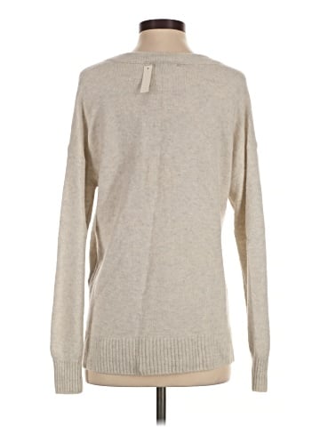 Madewell Bartlett V-Neck Pullover Sweater in Coziest Yarn (view 2)