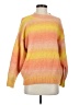 Levi's Stripes Orange Pullover Sweater Size XS - photo 1