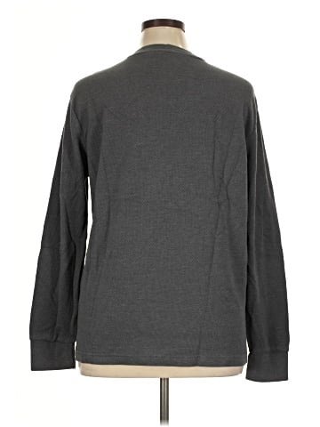 St. John's Bay Long Sleeve Henley (view 2)