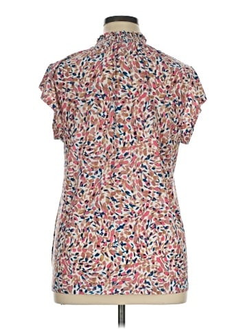 Anne Klein Short Sleeve Blouse (view 2)