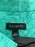 Talbots Polka Dots Teal Long Sleeve Button-Down Shirt Size L - photo 7