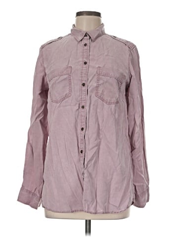 Express Long Sleeve Button-Down Shirt (view 1)