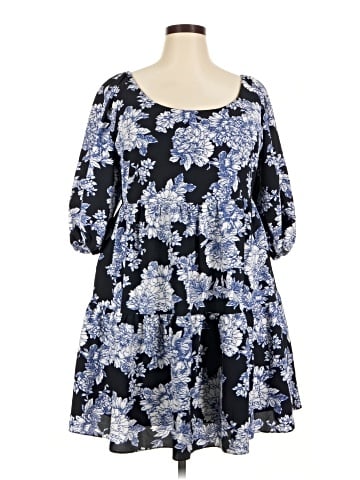 City Chic Casual Dress (view 1)