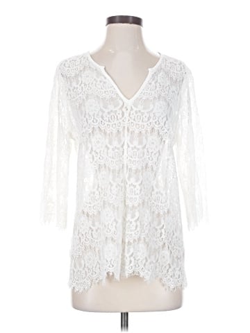 Karen Kane 3/4 Sleeve Blouse (view 1)