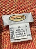 Talbots Graphic Tropical Tweed Orange Sweater Vest Size XL - photo 7