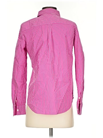 Ann Taylor Long Sleeve Button-Down Shirt (view 2)