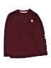 Hurley Burgundy Long Sleeve Henley Size 10 - 12 - photo 1