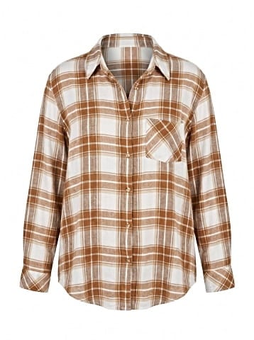 Lane Bryant Long Sleeve Button-Down Shirt (view 1)