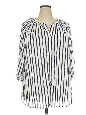 Lane Bryant 3/4 Sleeve Blouse (view 1)