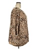 Catherines Animal Print Brown 3/4 Sleeve Blouse Size 3X - photo 4
