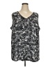 Catherines Black Sleeveless Blouse Size 3X - photo 1
