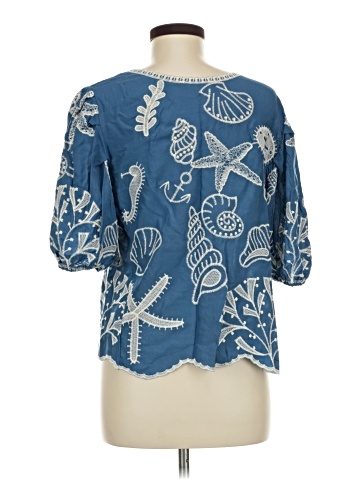 Solitaire Short Sleeve Blouse (view 2)