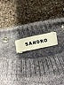 Sandro 100% Wool Gray Wool Pullover Sweater Size 24 waist - photo 7