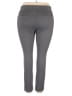 dalia Solid Gray Active Pants Size XXL - photo 2