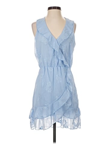 Aqua Casual Dress (view 1)