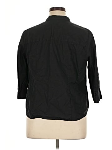 Style&Co 3/4 Sleeve Button-Down Shirt (view 2)
