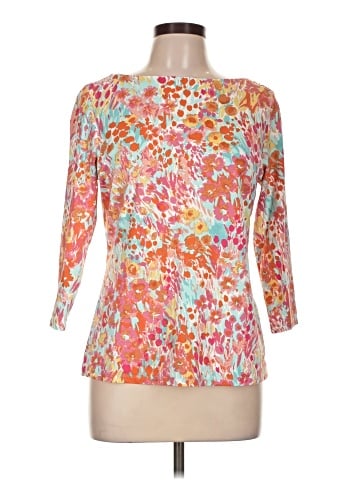J. McLaughlin 3/4 Sleeve Top (view 1)
