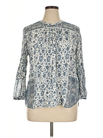 Lucky Brand 3/4 Sleeve Blouse (view 1)