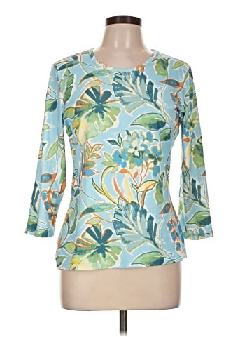 J. McLaughlin 3/4 Sleeve Blouse (view 1)