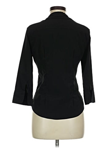 Express 3/4 Sleeve Button-Down Shirt (view 2)