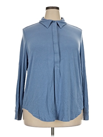 Universal Standard Long Sleeve Blouse (view 1)