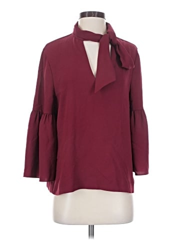BCBGMAXAZRIA 3/4 Sleeve Blouse (view 1)