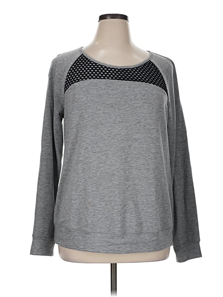 Pre-owned Active Sweatshirt In Gray