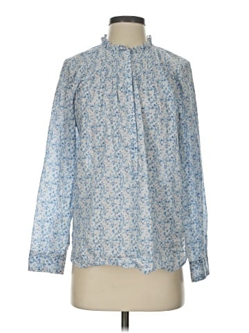 Liberty Art Fabrics for J.Crew Long Sleeve Blouse (view 1)