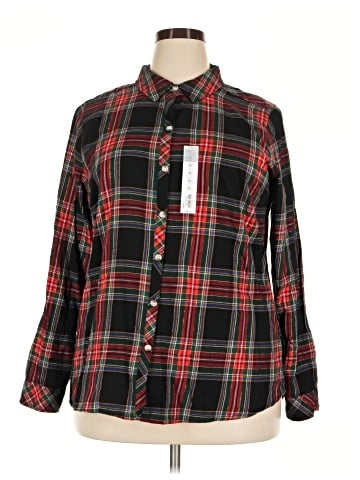 Croft & Barrow Long Sleeve Button-Down Shirt (view 1)