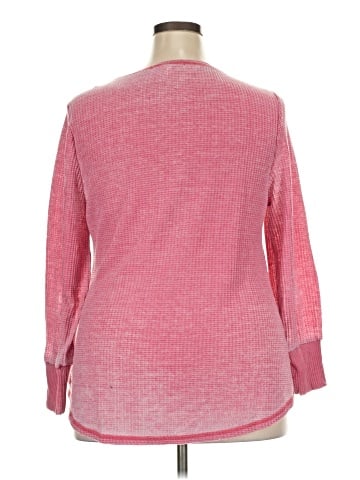 Seven7 Long Sleeve Henley (view 2)