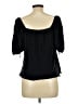 Old Navy Black 3/4 Sleeve Blouse Size L (tall) - photo 2
