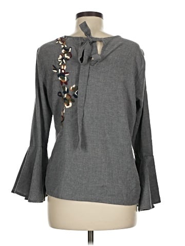Neiman Marcus Long Sleeve Blouse (view 2)