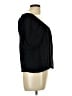 Old Navy Black 3/4 Sleeve Blouse Size L (tall) - photo 4