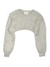 Zara Metallic Silver Pullover Sweater Size 11 - 12 - photo 1