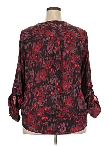 Simply Vera Vera Wang 3/4 Sleeve Blouse (view 2)