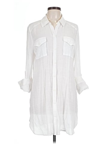 Chico's 3/4 Sleeve Button-Down Shirt (view 1)