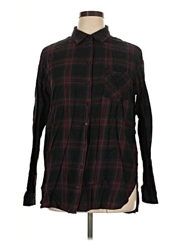Lovestitch Long Sleeve Button-Down Shirt (view 1)