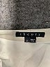 Theory 100% Viscose Color Block Gray Ivory Vest Size 2 - photo 6